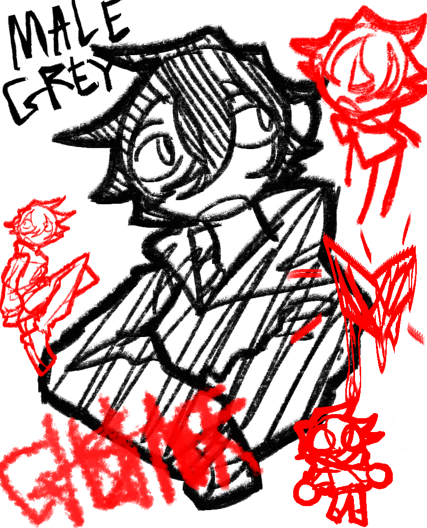 Brush test doodling